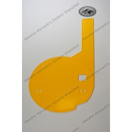 Front Number Plate Yellow Husqvarna CR Models 1980-1982