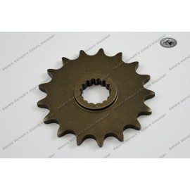 counter shaft sprocket 17 teeth 125 GS/MC from 1980 on, 250 GS/MC from 1981 on, all 350/390