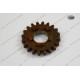 Countershaft Gear 3rd/4th geear 17/19 teeth KTM 125 GS/MX 1984-1986 TYpe 501