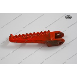 Fussraste orange links KTM Modelle 1984-1986, Spuren von langer Lagerung