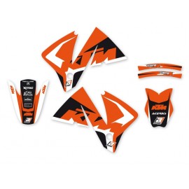 Dekorsatz Blackbird KTM 125/250/300/400/520 EXC 2001-2002