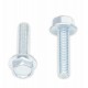 Bolt Hex Head Flange Bolt Kit M6x1x20  10 Pieces