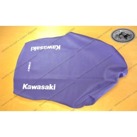 Seat Cover purple Kawasaki KX 125/250 1988-1989, KX 500 1988-2004