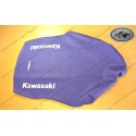 Sitzbankbezug violett Kawasaki KX 125/250 1988-1989, KX 500 1988-2004