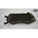 Radiator left KTM 250/350/500 1987-1989 54535007000 new old stock, one dent on a hose connection