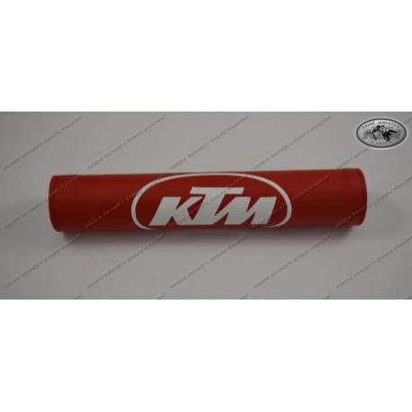 Lenkerrolle KTM Rot mit weisser Aufschrift