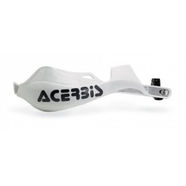 Acerbis Rally Pro Handguards Kit white with metal reinforcement