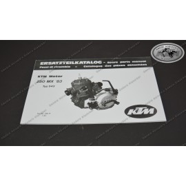 KTM Spare Parts Manual Engine 250 1983