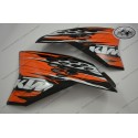 Spoiler Set schwarz mit Dekor KTM 65 SX Modell 2010 4620805400030B