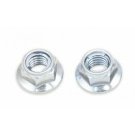 Set 10 Pieces Flange Fuji-Lock Nut M6x1