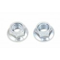 Set 10 Pieces Flange Fuji-Lock Nut M8x1,25