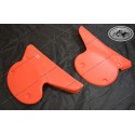 Seitendeckelsatz Falk Dirt Champion Rot KTM MC5/GS6 1976-1977 Original neu
