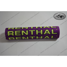 Renthal Vintage Handlebar Pad Textile Polyester Standard 22mm Retro 90s Purple Yellow