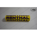 Renthal Vintage Lenkerrolle Textil Polyester Material Standard 22mm Lenker Retro 90s Gelb Violett