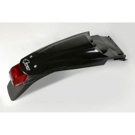 Rear Fender with Taillight black for KTM 625/640/660 LC4 1998-2005