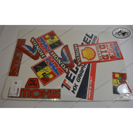 Decal Kit Tecnosel Vintage Honda USA 1991