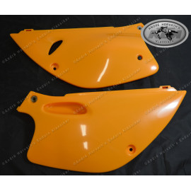 Seitendeckelsatz hell orange 96/97 KTM 350/400/600/620 LC4 Modelle 1993-1997