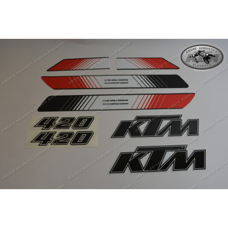 André Horvath's - enduroklassiker.at - Decals/Stickers/Accessoirs - decal kit