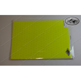 Blackbird Klebefolie Perforiert Neon Gelb 3 Stück 47x33cm 0,4mm Stärke
