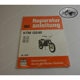 Reparaturanleitung alle KTM GS80 Modelle 125/175/250/400 ab 1979, Buchelli Verlag