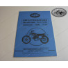 KTM Spare Parts Manual Frame 1974