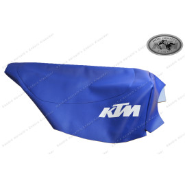 Seat Cover blue KTM 250/420/495 MX/GS model 1984