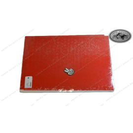 Blackbird Crystall Breathable Sheet Red 3 Pieces 47x33cm 0,4mm Thick