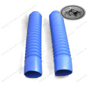 fork boots kit Blue 35mm/330mm length