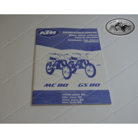 André Horvath's - enduroklassiker.at - Tools and Literature - KTM Spare Parts Manual Frame 1979