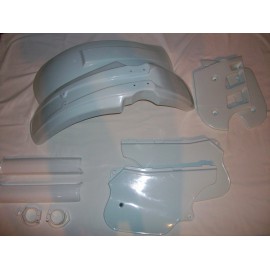 Plastic Kit KTM 250/300 EGS 1991-1992 includes all parts in the picture