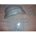 Plastic Kit KTM 250/300 EGS 1991-1992 includes all parts in the picture
