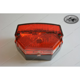 Taillight E-approved for KTM GS models from 1977 to 1986 and KTM 250 GL Military and many other vintage Enduro makes