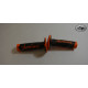 Domino Dual Compound Offroad Griffsatz Orange Schwarz A260