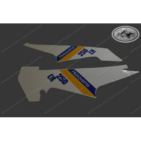 Husqvarna Side Panel Decal Kit CR500 1984