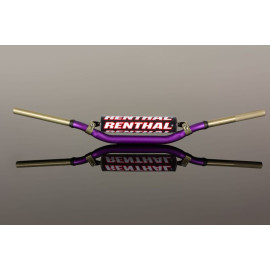 Renthal Fatbar Handlebar Aluminium Retro 90s Purple SX Villopoto - Stewart 28,6mm