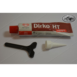 Dichtmasse Elring Dirko HT, 70ml, Silikon Dichtmasse Rot, temperaturbeständig von -60°C bis +315°C