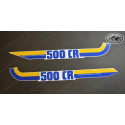 Husqvarna Seitendeckel Aufklebersatz CR 500 1983