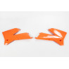Kühlerspoilersatz orange für KTM 125/250/300/450/525 2005-2006, EXC bis 2007