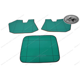 number plate decal kit green KTM MX models 1984