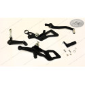 Foot Rest Kit Racing KTM 690 Duke R 2012/2013 7600393704433, Racing on closed course only, not street legal