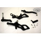 Foot Rest Kit Racing KTM 690 Duke R 2012/2013 7600393704433, Racing on closed c
