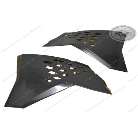 Kühlerspoiler Set schwarz KTM SX/SXF 2008-2010 Original Neuteil 7730805410030