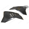 Kühlerspoiler Set schwarz KTM SX/SXF 2008-2010 Original Neuteil 7730805410030