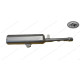 Silencer DEP Aluminium  KTM 500 MX 1987-1989