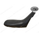 Seat large LC4 black for 18L tank, used condition, cover should be changed, 58407140500