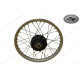 front wheel used for all KTM Models 1973-1978, with a good rim and complete with speedometer drive