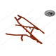 rear subframe KTM 125 MX 1986 New Original 50103002300