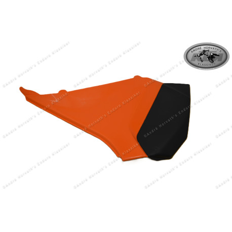 Filterkastendeckel links Orange Schwarz KTM SX/XC 2012 7720600300004