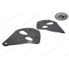 Kühlerspoiler Satz KTM 250/300/360 SX/EGS/EXC 1993-1997 GRAU Acerbis