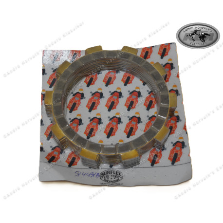 Clutch disc kit Sinter Husqvarna 250/390/430/500 2-stroke and 510/610 4-stroke models 1976-1991, small clutch t